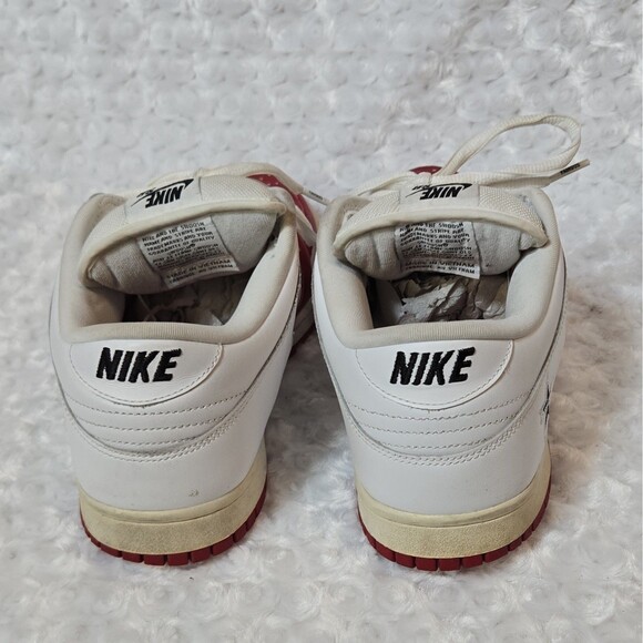 Nike SB Dunk Low Pro x Supreme Varsity Red/White Men\'s Skate Shoes CK3480-600 main image 11